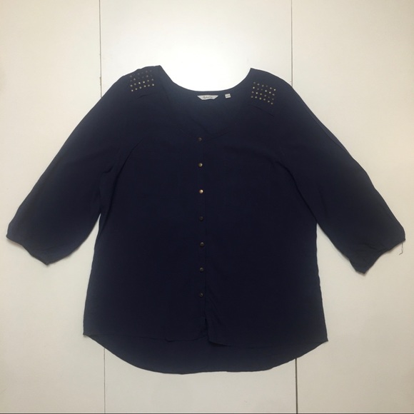 Reitmans blouse blue XL - Picture 1 of 3